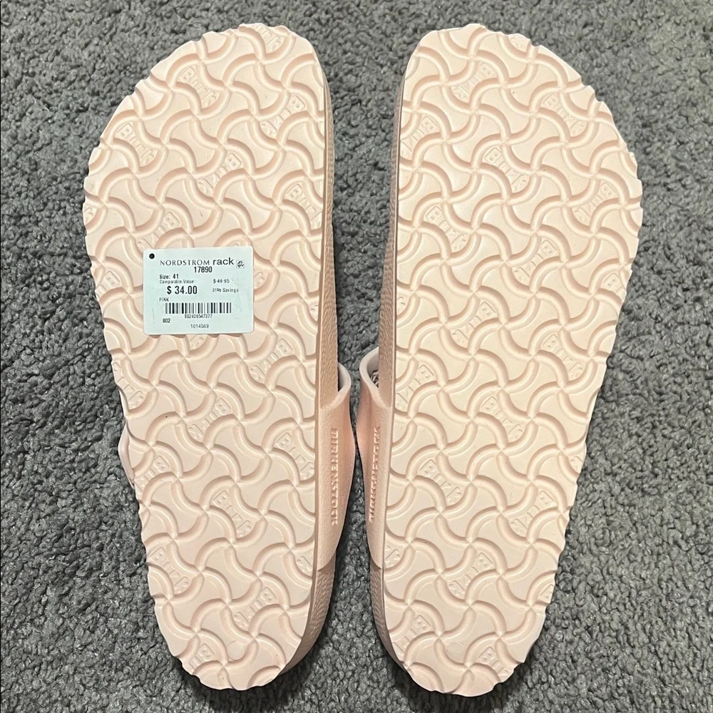 Birkenstock Women's Light Pink Sandals - Picture 3 of 4